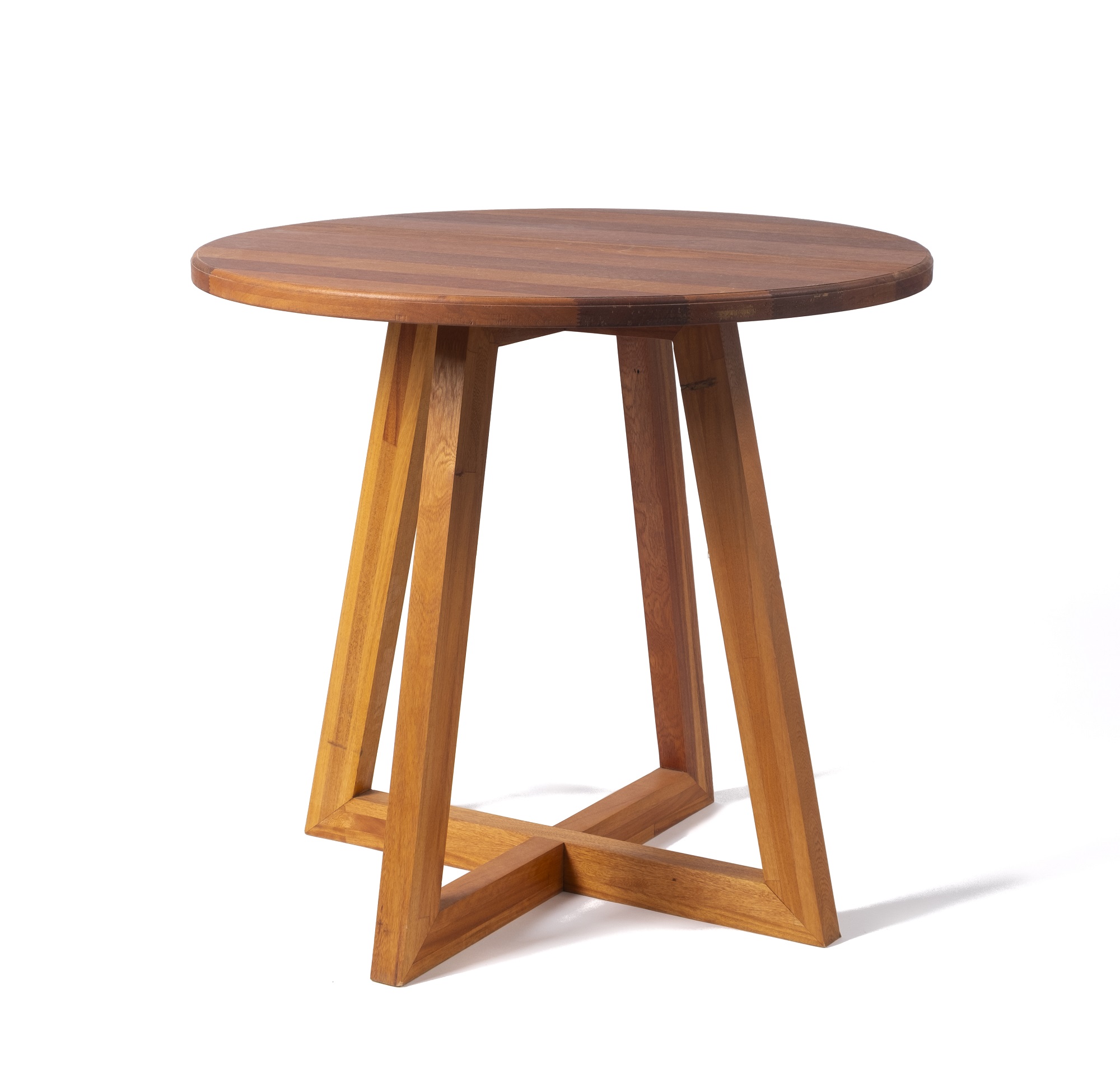 table a manger ronde bois réemploi