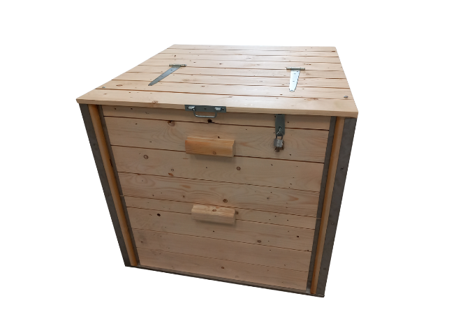 composteur collectif 1000 litres chantiers peupins